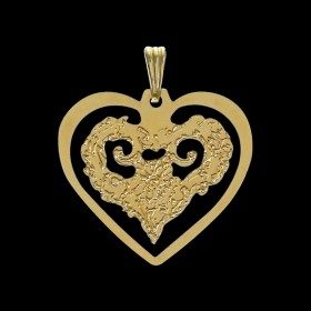 Pendentif Cœur Opéra