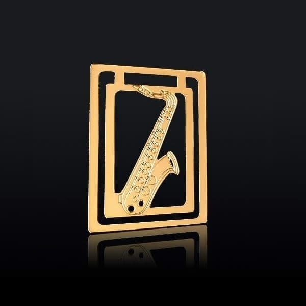 Marque page musique le Saxophone